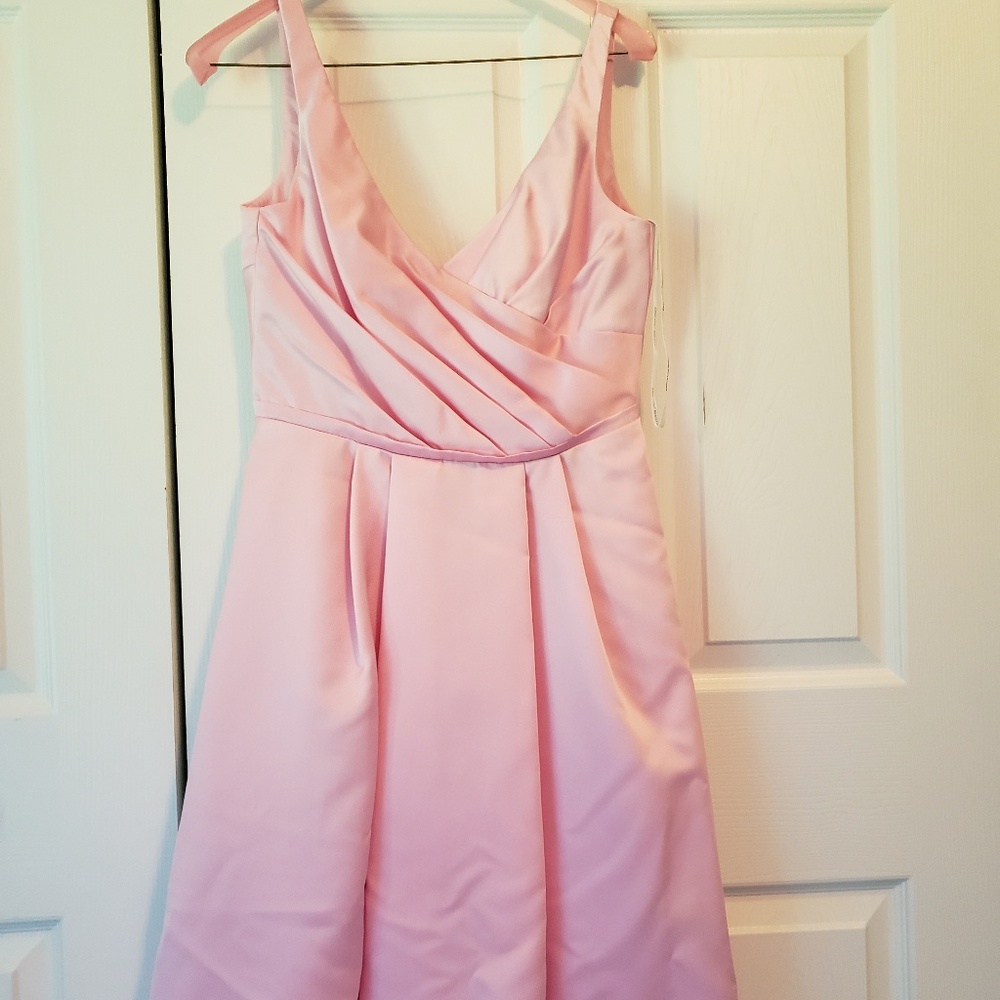 David's Bridal, Tickled Pink, size 4, not altered